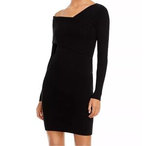 Chic Black One-Shoulder Dress